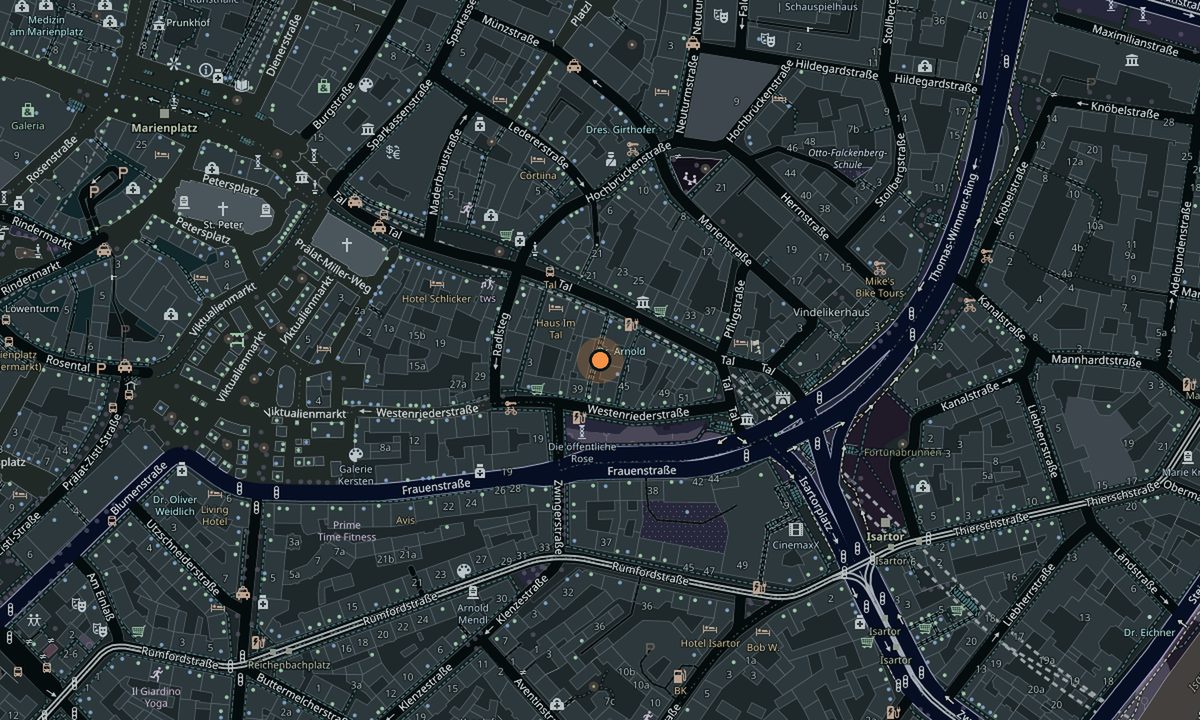 Karte: Unlock Escape Im Tal, am Isartor, Westenriederstraße 41