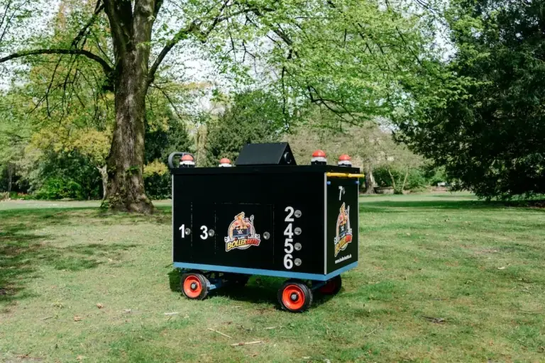 Boller Battle – die mobile Bollerwagen-Gameshow in Aktion