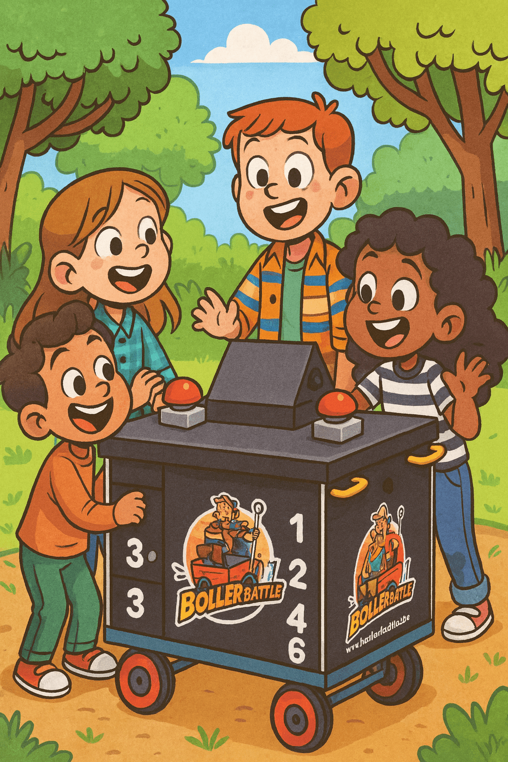 Boller Battle Kids – die Gameshow für Kindergeburtstage